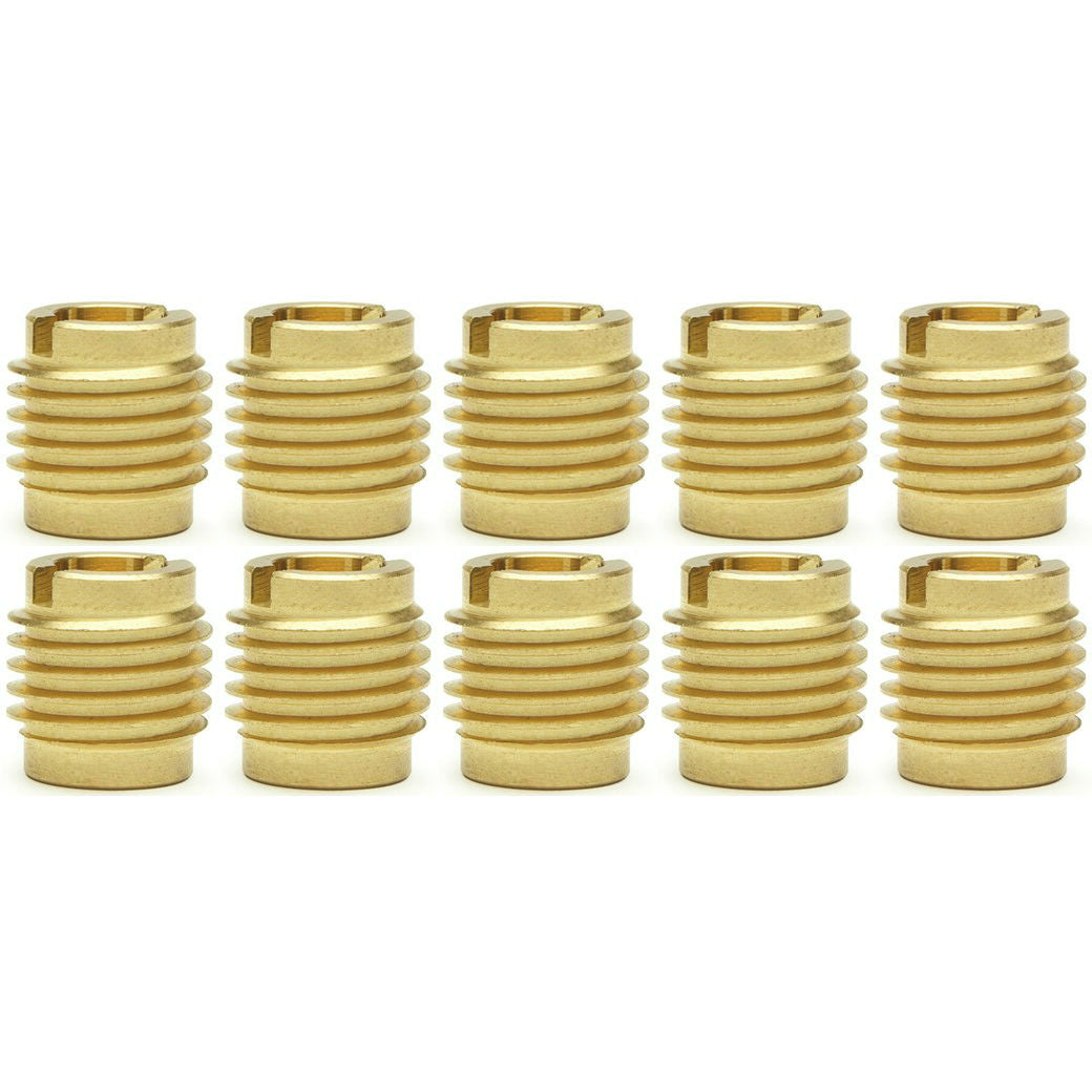 #8-32 Brass Threaded Inserts