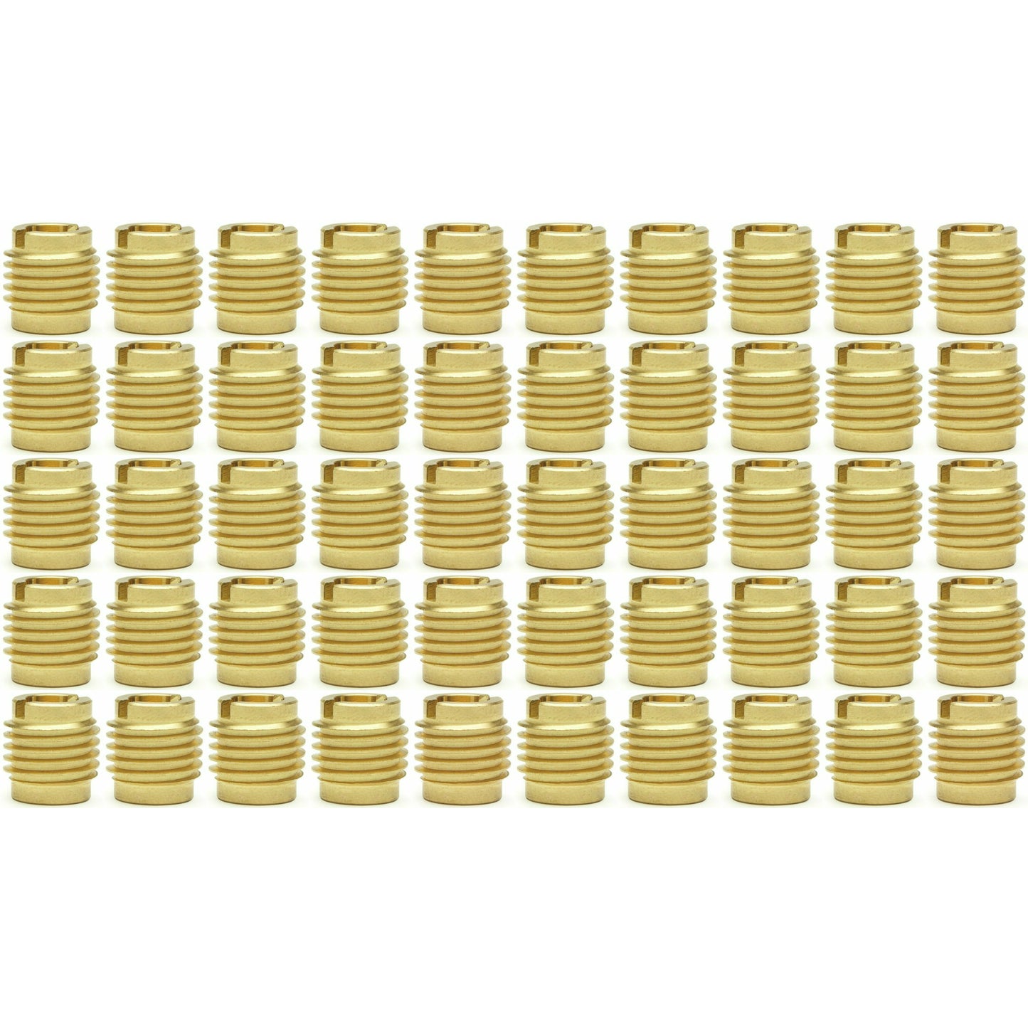 #8-32 Brass Threaded Inserts