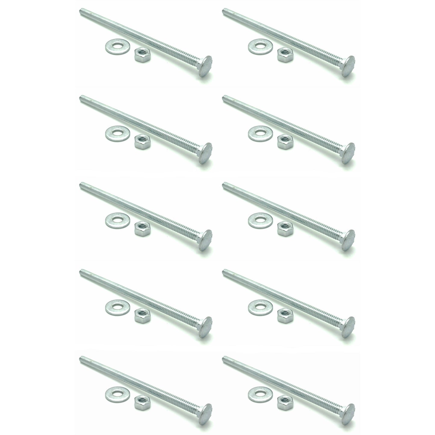1/4-20 x 5" Carriage Bolts