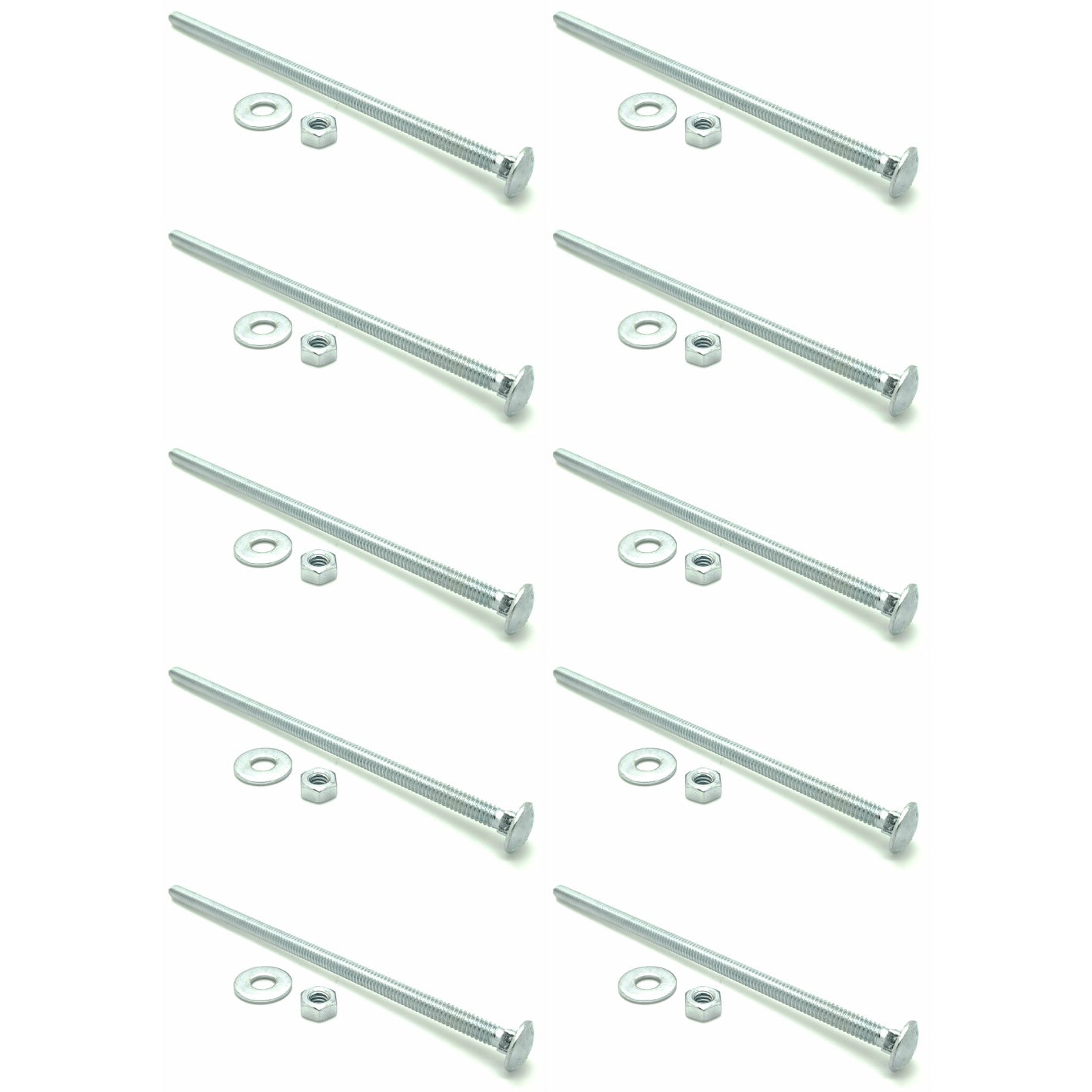 1/4-20 x 6" Carriage Bolts