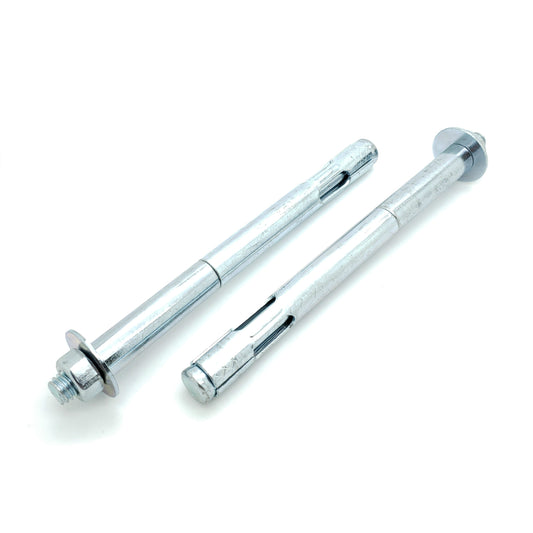 1/2" x 6" Zinc Plated Hex Nut Sleeve Anchor Bolts