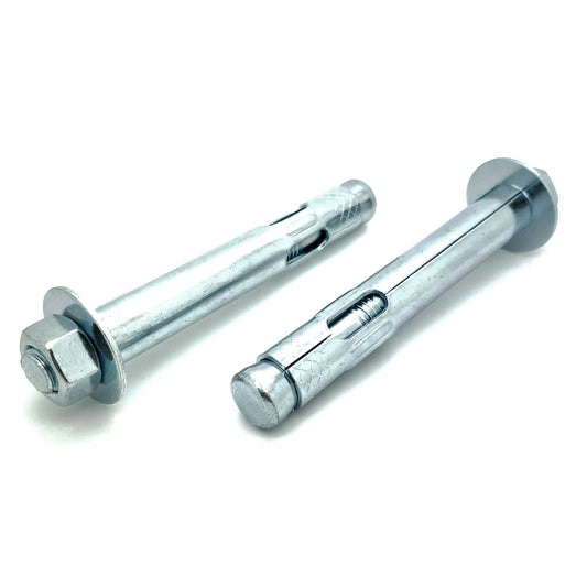 5/8" x 4-1/4" Zinc Plated Hex Nut Sleeve Anchor Bolts