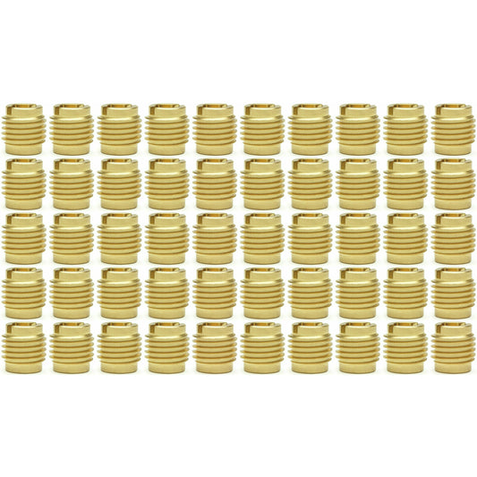 #8-32 Brass Threaded Inserts 