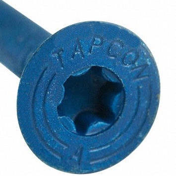 Tapcon 1/4" x 2-1/4" Star Torx Head Concrete Anchor Screws 3187407V2 | 100 Pack | Drill Bit Included