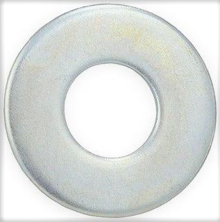 1000 Qty #8 Zinc Plated SAE Flat Washers (BCP414)
